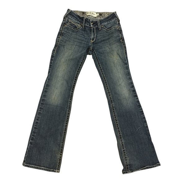 Ariat Real Denim Women's Medium Blue Jeans - Picture 4 of 5